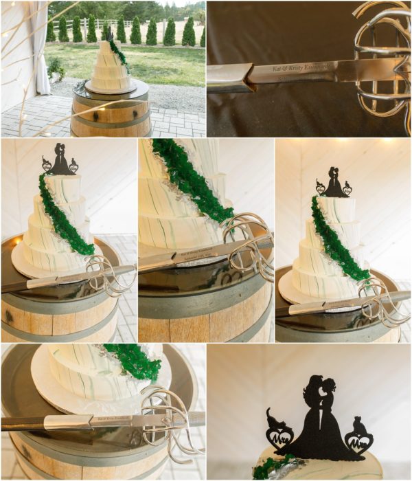 Details 108 600x700 Gray Bridge wedding with a rainbow flag sendoff