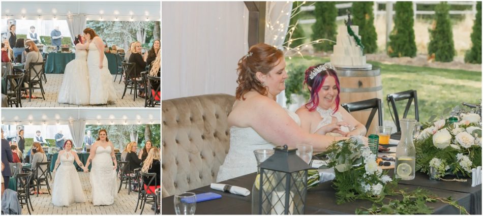 Reception Exit 11 950x425 Gray Bridge wedding with a rainbow flag sendoff