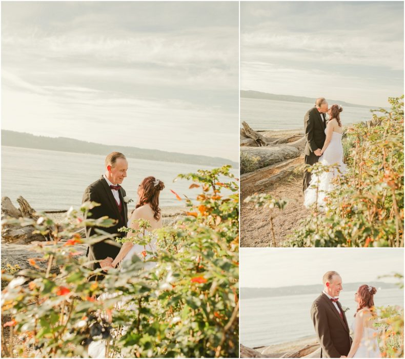 Bride Groom 45 790x700 Wedding Circle Mukilteo Elopement with a Red Rolls Royce