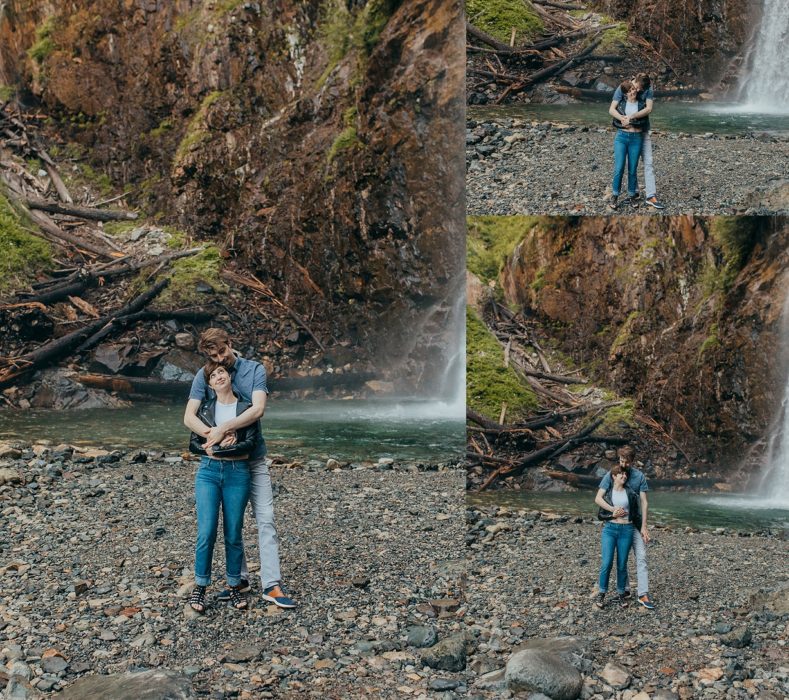 Summer Franklin Falls Engagement Session 0005 789x700 Summer Franklin Falls Engagement Session