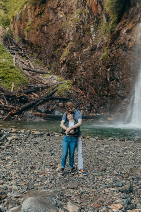 Summer Franklin Falls Engagement Session 0006 467x700 Summer Franklin Falls Engagement Session