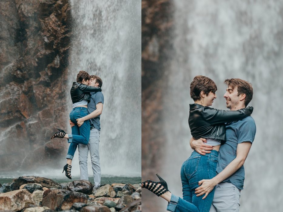 Summer Franklin Falls Engagement Session 0025 933x700 Summer Franklin Falls Engagement Session