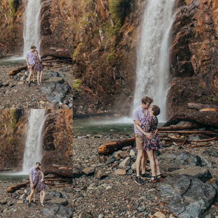 Summer Franklin Falls Engagement Session 0031 3 701x700 Summer Franklin Falls Engagement Session