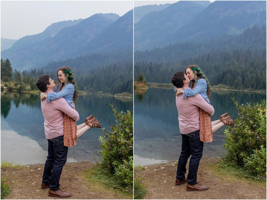 Chasing the light Gold Creek Pond Engagement Session 0028 934x700 Chasing the light Gold Creek Pond Engagement Session