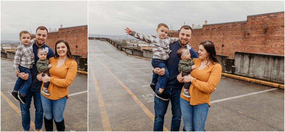 Everett Studio Rooftop Engagement Family Session 0039 950x440 Everett Studio & Rooftop Engagement Family Session