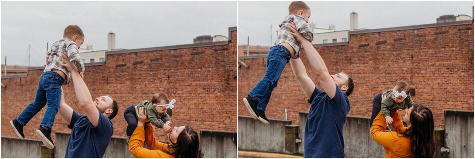 Everett Studio Rooftop Engagement Family Session 0040 950x319 Everett Studio & Rooftop Engagement Family Session