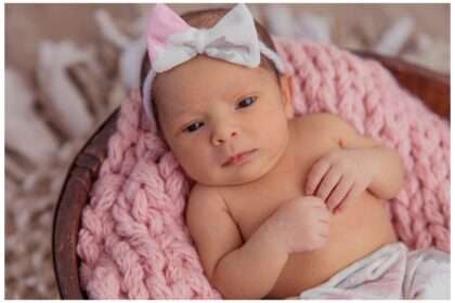 This classic studio session celebrates the pure sweetness of newborn life. Featuring soft neutrals and gentle pinks, baby Ellana's shoot focused on simplicity, natural poses, and capturing the precious first days of her journey.