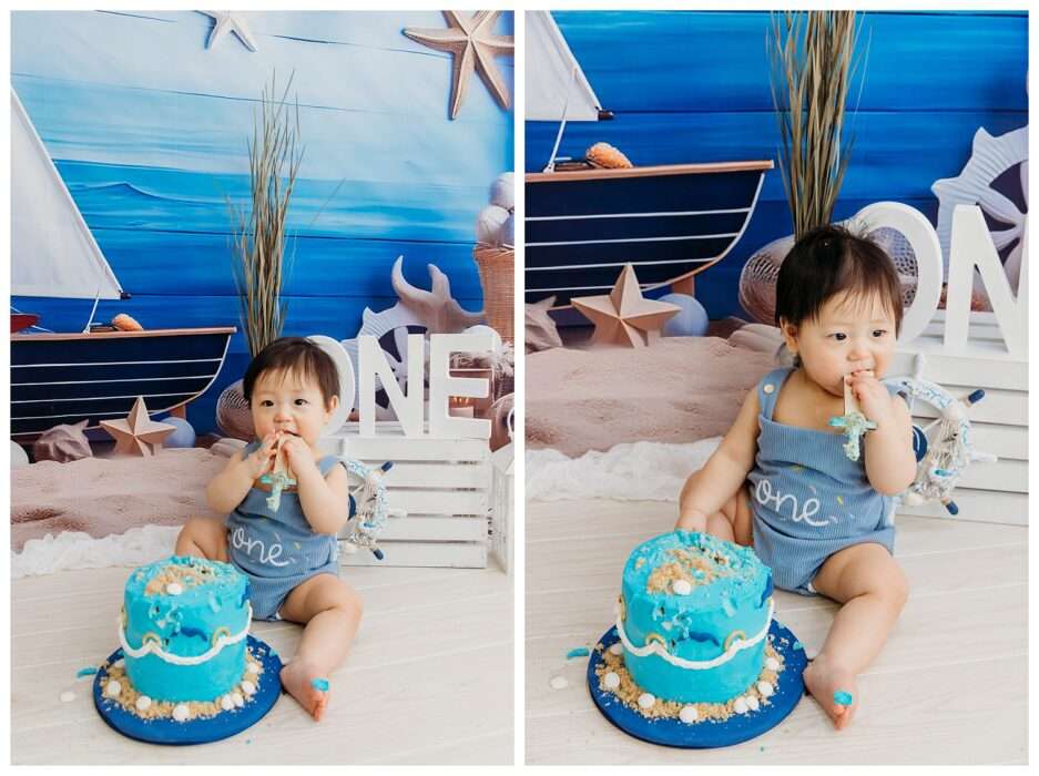 Kolten Turns One Nautical Cake Smash Session in Studio 0025 937x700 Kolten Turns One! | Nautical Cake Smash Session in Studio