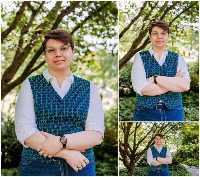 Rooted in Knowledge Genevieves Evergreen Arboretum Headshot Session 0006 791x700 Rooted in Knowledge: Genevieve’s Evergreen Arboretum Headshot Session