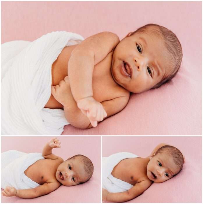 A Contemporary Newborn Session for Tanvis Baby Girl Downtown Everett Studio 0002 697x700 A Contemporary Newborn Session for Tanvi’s Baby Girl | Downtown Everett Studio