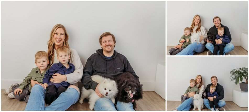 A Paw fect Family Portrait Studio Session with Two Adorable Pomeranians 0003 950x427 A Paw fect Family Portrait: Studio Session with Two Adorable Pomeranians