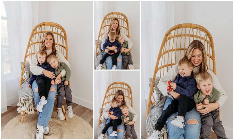 A Paw fect Family Portrait Studio Session with Two Adorable Pomeranians 0008 950x568 A Paw fect Family Portrait: Studio Session with Two Adorable Pomeranians