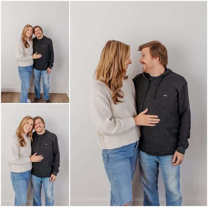 A Paw fect Family Portrait Studio Session with Two Adorable Pomeranians 0015 703x700 A Paw fect Family Portrait: Studio Session with Two Adorable Pomeranians