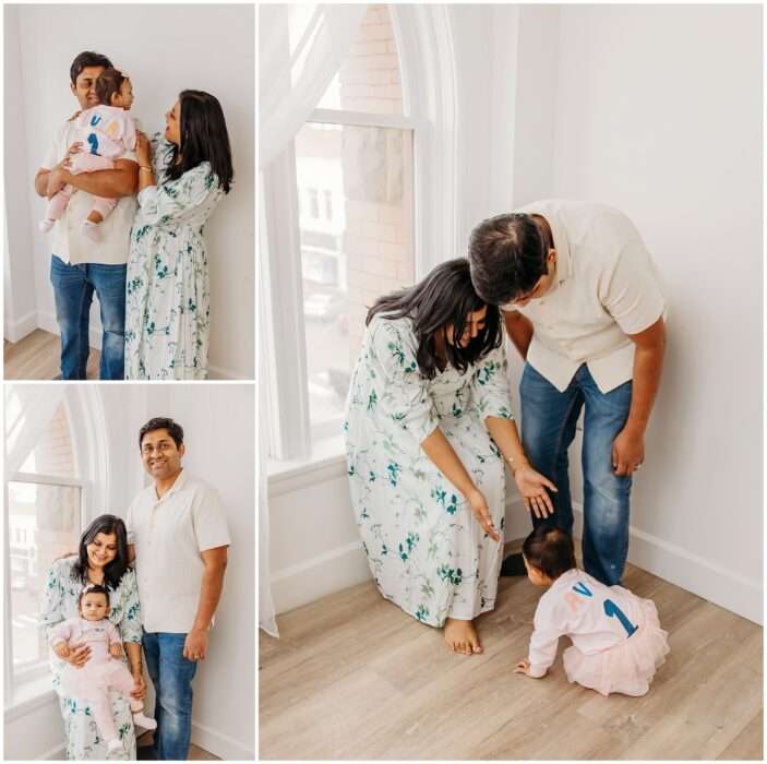 Avyas 1st Birthday Family Studio Session in Downtown Everett 0003 703x700 Avya’s 1st Birthday & Family Studio Session in Downtown Everett 🎈✨