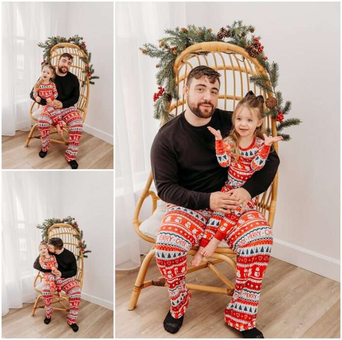 Cozy Christmas Magic in Downtown Everett Family Ns 2025 Holiday Pajama Session 0005 703x700 Cozy Christmas Magic in Downtown Everett | Family N’s 2025 Holiday Pajama Session
