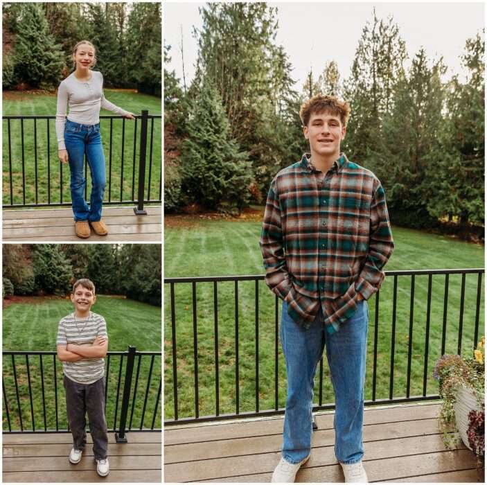 Golden November Moments Fall Mini Session at Bothell Landing 0027 703x700 A November Tradition: Photographing the Davisson Family Through the Years