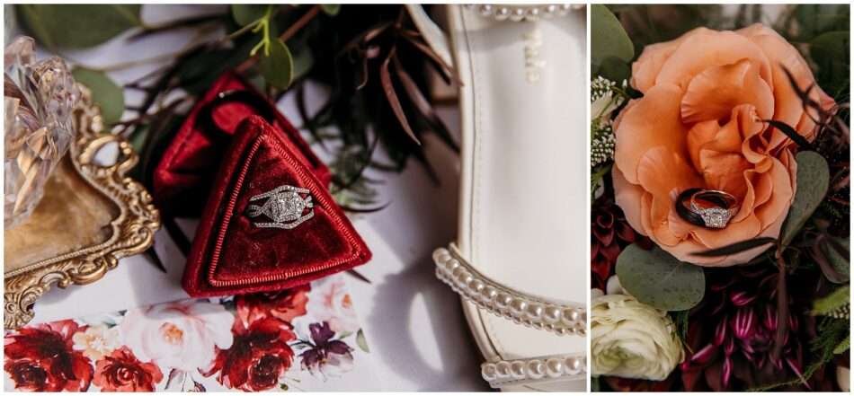 Katie Justins Romantic Burgundy Dusty Rose Wedding at Natures Connection 0006 950x441 Katie & Justin’s Romantic Burgundy & Dusty Rose Wedding at Nature’s Connection