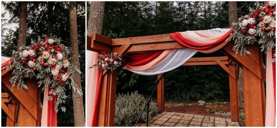 Katie Justins Romantic Burgundy Dusty Rose Wedding at Natures Connection 0008 950x441 Katie & Justin’s Romantic Burgundy & Dusty Rose Wedding at Nature’s Connection