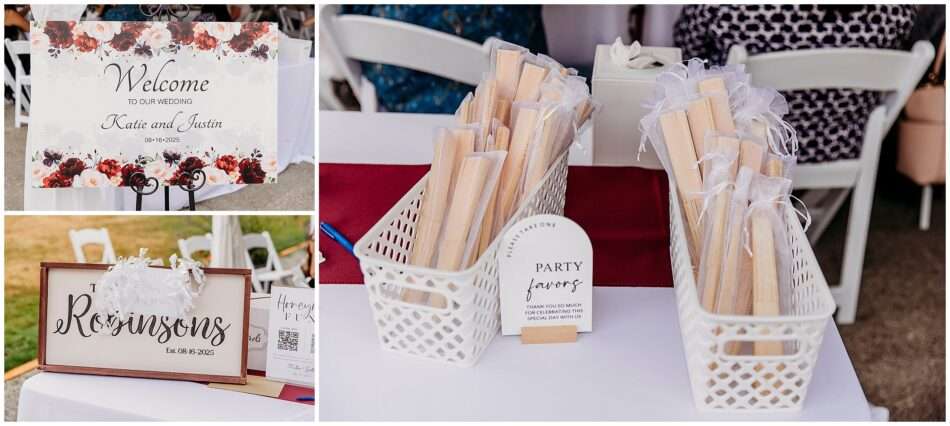 Katie Justins Romantic Burgundy Dusty Rose Wedding at Natures Connection 0013 950x426 Katie & Justin’s Romantic Burgundy & Dusty Rose Wedding at Nature’s Connection