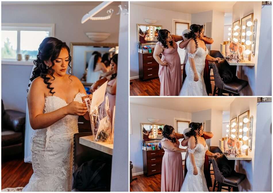 Katie Justins Romantic Burgundy Dusty Rose Wedding at Natures Connection 0019 950x672 Katie & Justin’s Romantic Burgundy & Dusty Rose Wedding at Nature’s Connection