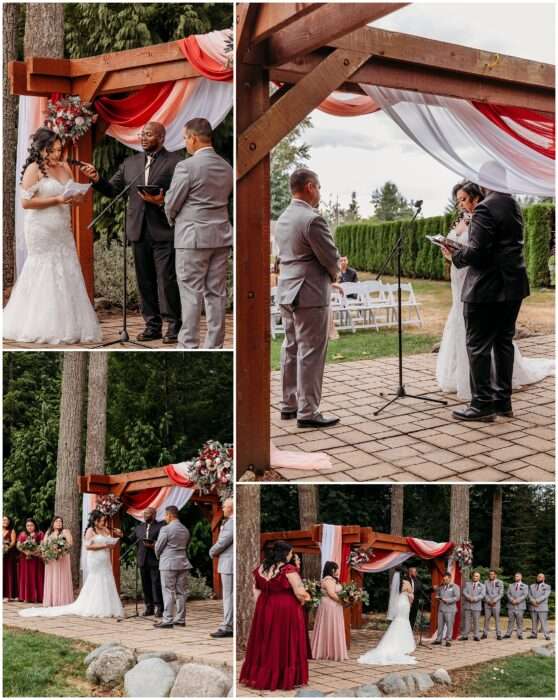 Katie Justins Romantic Burgundy Dusty Rose Wedding at Natures Connection 0031 558x700 Katie & Justin’s Romantic Burgundy & Dusty Rose Wedding at Nature’s Connection
