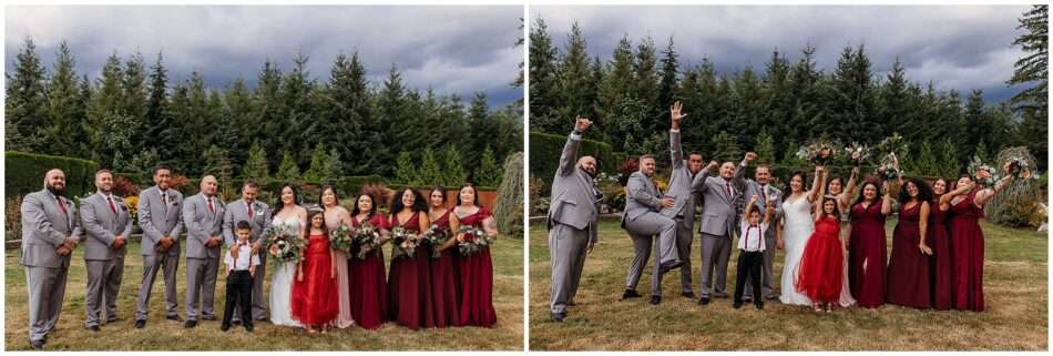 Katie Justins Romantic Burgundy Dusty Rose Wedding at Natures Connection 0041 950x321 Katie & Justin’s Romantic Burgundy & Dusty Rose Wedding at Nature’s Connection