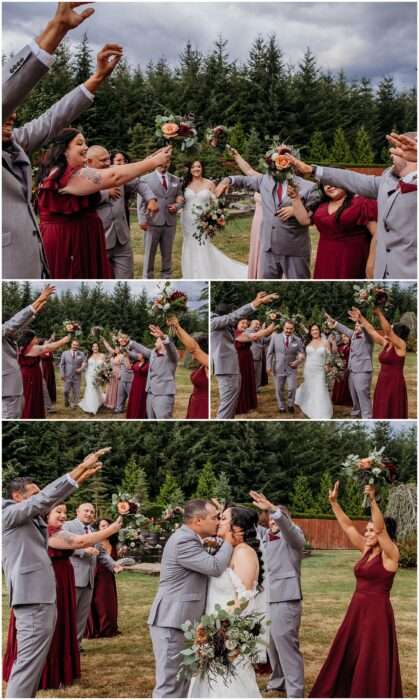 Katie Justins Romantic Burgundy Dusty Rose Wedding at Natures Connection 0043 419x700 Katie & Justin’s Romantic Burgundy & Dusty Rose Wedding at Nature’s Connection