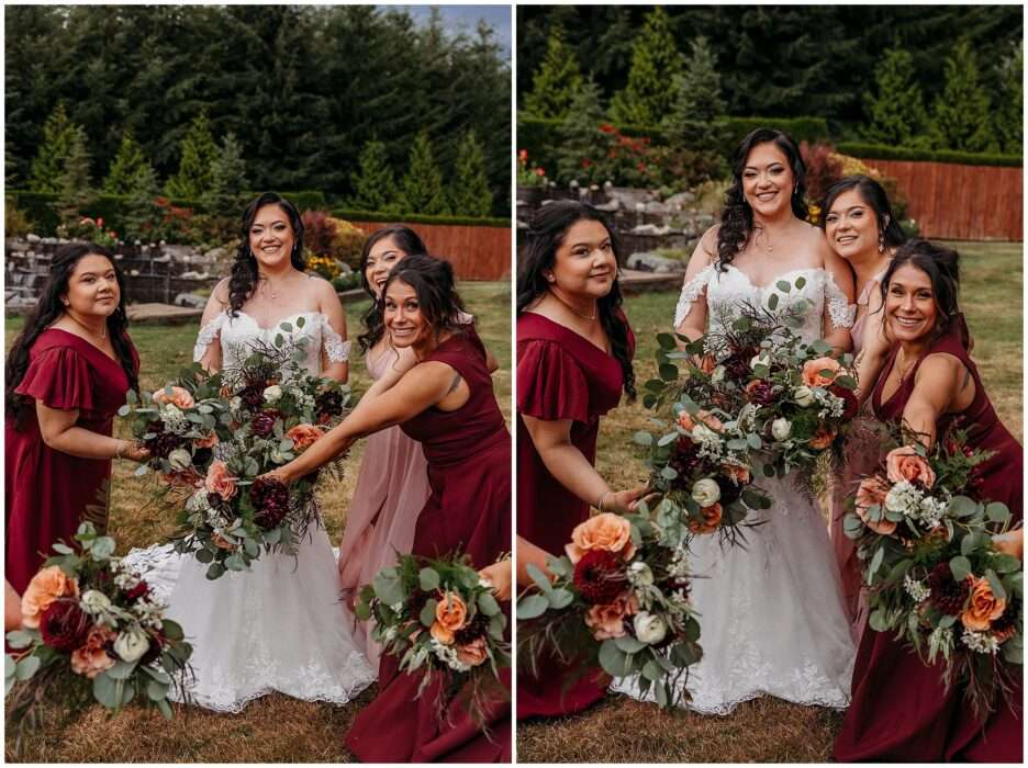 Katie Justins Romantic Burgundy Dusty Rose Wedding at Natures Connection 0047 936x700 Katie & Justin’s Romantic Burgundy & Dusty Rose Wedding at Nature’s Connection