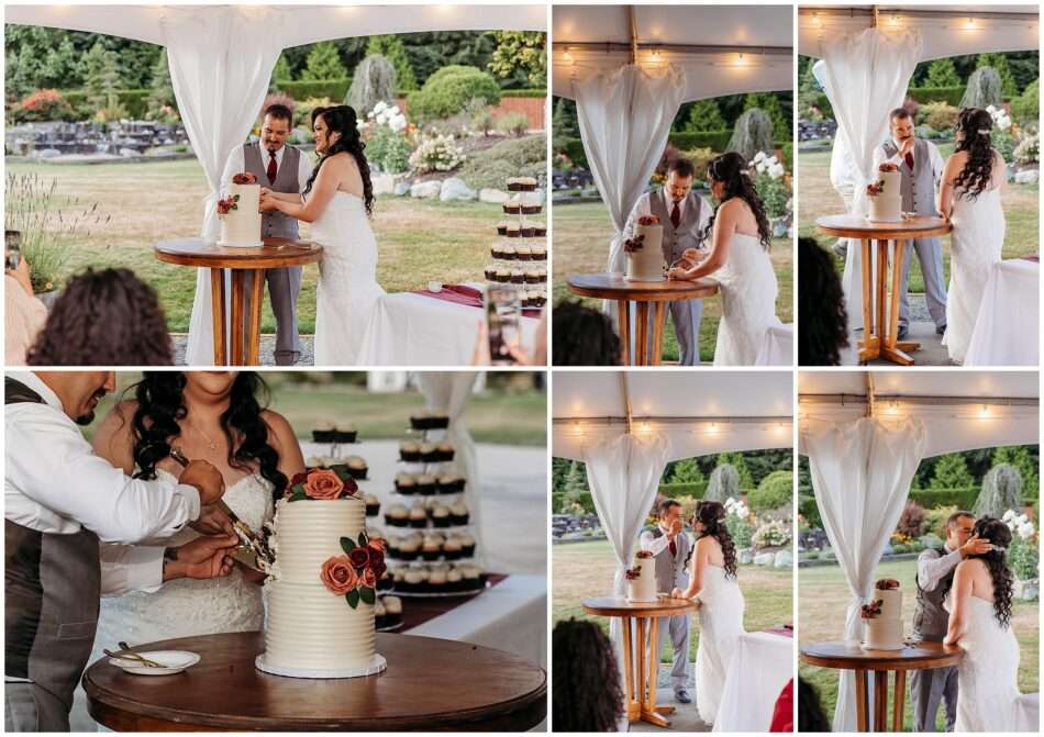 Katie Justins Romantic Burgundy Dusty Rose Wedding at Natures Connection 0065 950x671 Katie & Justin’s Romantic Burgundy & Dusty Rose Wedding at Nature’s Connection