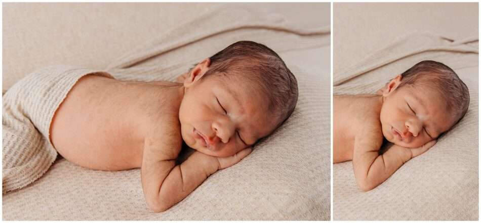 Silass Newborn Session A Green Inspired Portrait in Downtown Everett 0003 950x441 Silas’s Newborn Session | A Green Inspired Portrait in Downtown Everett