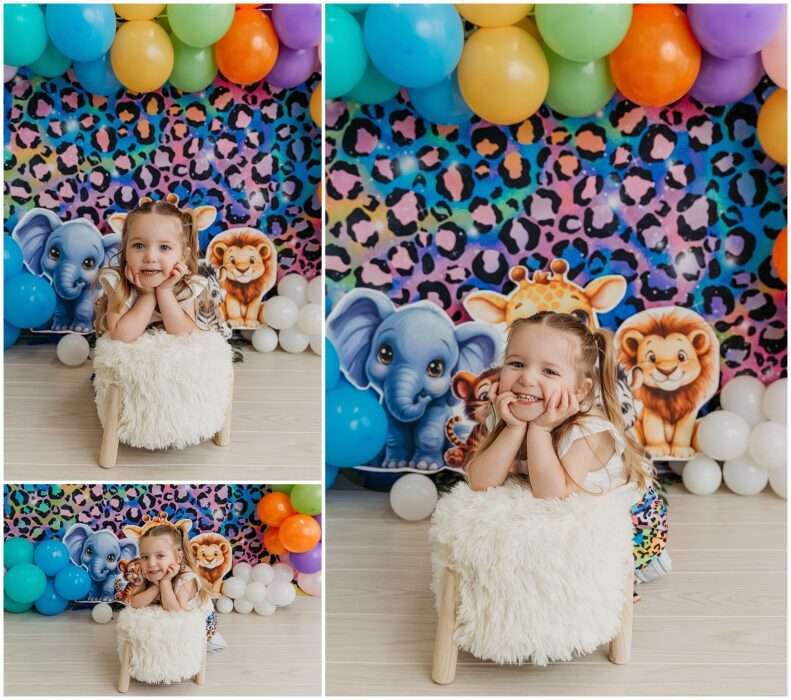 Mya’s Lisa Frank Jungle Birthday Session | Bright & Colorful 3rd Birthday Portraits in Everett Myas Lisa Frank Jungle Birthday Session Bright Colorful 3rd Birthday Portraits in Everett 0006 791x700 Mya’s Lisa Frank Jungle Birthday Session | Bright & Colorful 3rd Birthday Portraits in Everett