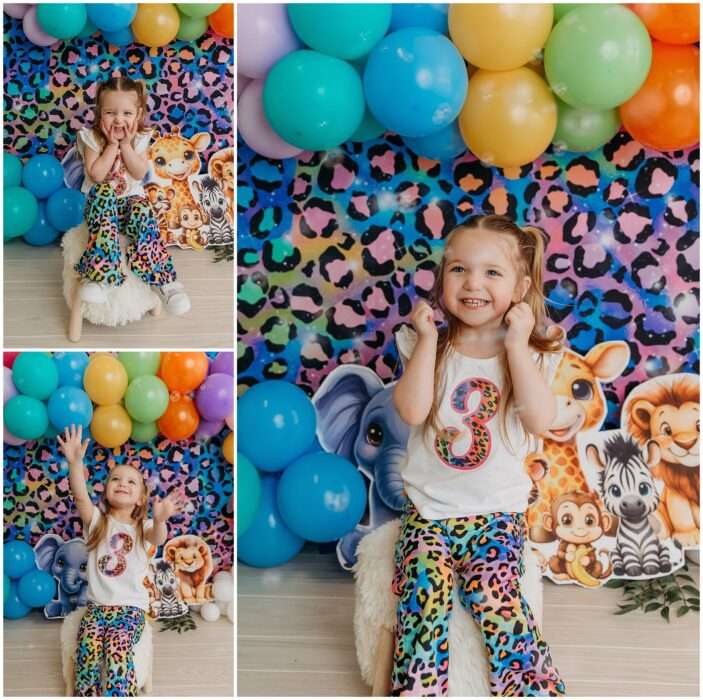 Mya’s Lisa Frank Jungle Birthday Session | Bright & Colorful 3rd Birthday Portraits in Everett Myas Lisa Frank Jungle Birthday Session Bright Colorful 3rd Birthday Portraits in Everett 0011 703x700 Mya’s Lisa Frank Jungle Birthday Session | Bright & Colorful 3rd Birthday Portraits in Everett